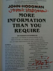 John Hodgman Autograph