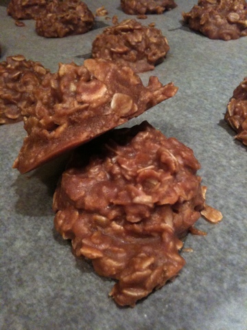 No bake peanut butter cookies